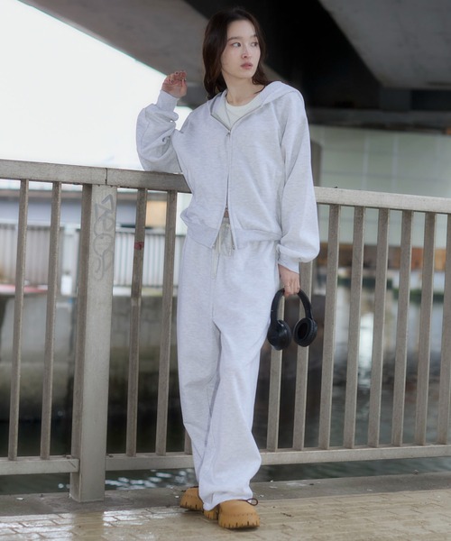 WEGO(ウィゴー)の「WEGO/【26年春新作】ボンディングスウェットパンツ(スウェットパンツ・メンズ・ブラック/アッシュグレー/チャコール・MEDIUM/LARGE)」の12枚目の写真