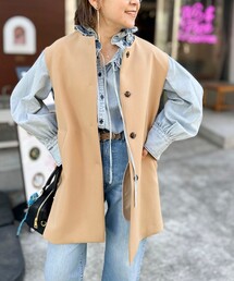 NOLLEY’S | ウォッシャブル撥水トリプルクロスジレ(ベスト)