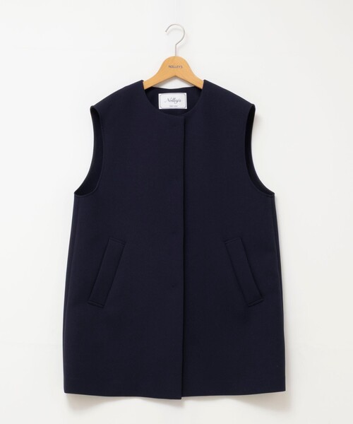 NOLLEY’S（ノーリーズ）の「ウォッシャブル撥水トリプルクロスジレ（ベスト・レディース・ネイビー/ベージュ・38）」の21枚目の写真