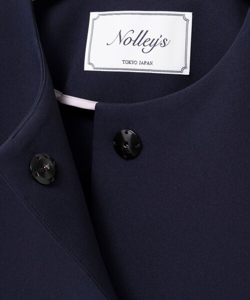 NOLLEY’S(ノーリーズ)の「ウォッシャブル撥水トリプルクロスジレ(ベスト・レディース・ネイビー/ベージュ・38)」の22枚目の写真