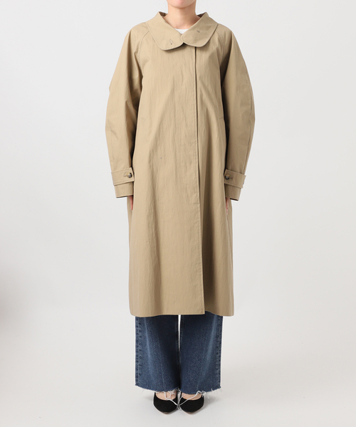 journal standard L'essage(ジャーナルスタンダードレサージュ)の「NALYAスタンドロングコート(その他アウター・レディース・グレー/ベージュ/カーキ・38)」の15枚目の写真