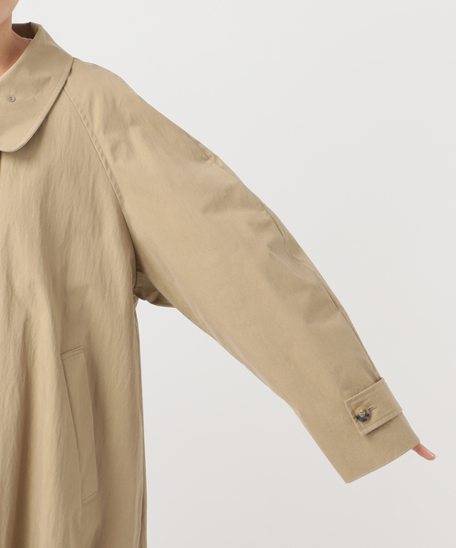 journal standard L'essage(ジャーナルスタンダードレサージュ)の「NALYAスタンドロングコート(その他アウター・レディース・グレー/ベージュ/カーキ・38)」の19枚目の写真