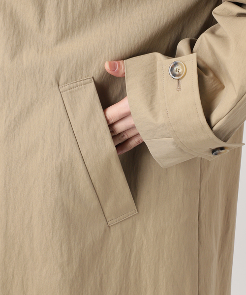 journal standard L'essage(ジャーナルスタンダードレサージュ)の「NALYAスタンドロングコート(その他アウター・レディース・グレー/ベージュ/カーキ・38)」の20枚目の写真