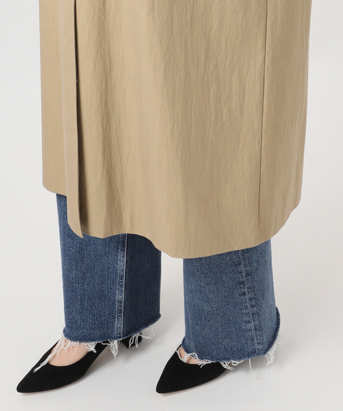 journal standard L'essage(ジャーナルスタンダードレサージュ)の「NALYAスタンドロングコート(その他アウター・レディース・グレー/ベージュ/カーキ・38)」の21枚目の写真