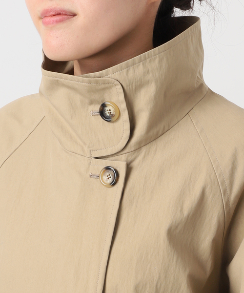 journal standard L'essage(ジャーナルスタンダードレサージュ)の「NALYAスタンドロングコート(その他アウター・レディース・グレー/ベージュ/カーキ・38)」の22枚目の写真