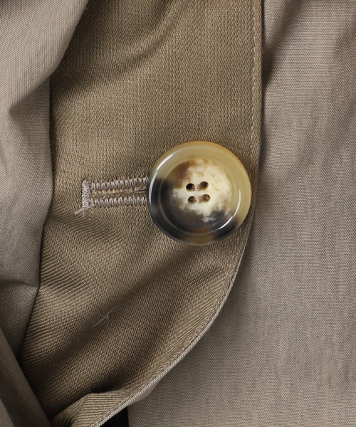 journal standard L'essage(ジャーナルスタンダードレサージュ)の「NALYAスタンドロングコート(その他アウター・レディース・グレー/ベージュ/カーキ・38)」の8枚目の写真