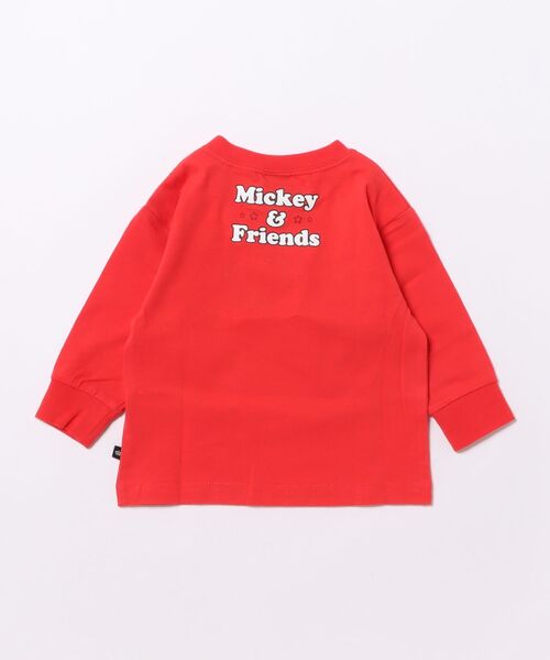 Disney(ディズニー)の「親子お揃い ディズニー BIGキャラクターロンT 1245K(Tシャツ/カットソー・キッズ・その他9/その他12/アッシュグレー/ブラック×レッド/ホワイト×ブルー/その他26/その他13・80cm/90cm/100cm/110cm/120cm/130cm/140cm/150cm)」の8枚目の写真