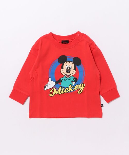 Disney(ディズニー)の「親子お揃い ディズニー BIGキャラクターロンT 1245K(Tシャツ/カットソー・キッズ・その他9/その他12/アッシュグレー/ブラック×レッド/ホワイト×ブルー/その他26/その他13・80cm/90cm/100cm/110cm/120cm/130cm/140cm/150cm)」の9枚目の写真