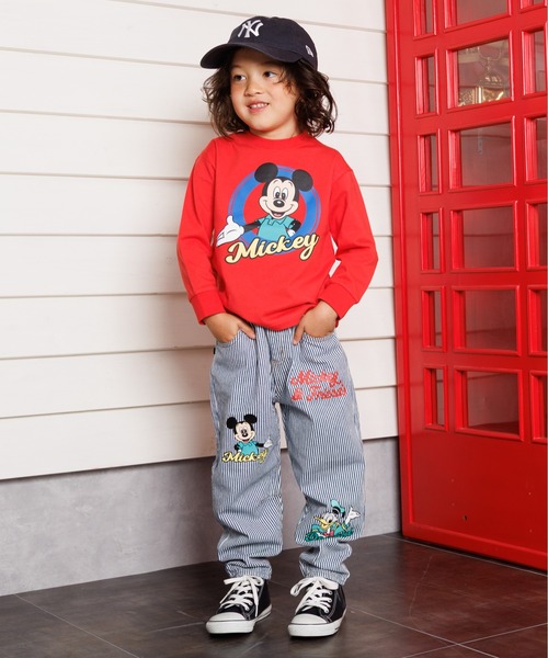 Disney(ディズニー)の「親子お揃い ディズニー BIGキャラクターロンT 1245K(Tシャツ/カットソー・キッズ・その他9/その他12/アッシュグレー/ブラック×レッド/ホワイト×ブルー/その他26/その他13・80cm/90cm/100cm/110cm/120cm/130cm/140cm/150cm)」の11枚目の写真
