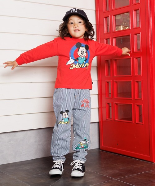 Disney(ディズニー)の「親子お揃い ディズニー BIGキャラクターロンT 1245K(Tシャツ/カットソー・キッズ・その他9/その他12/アッシュグレー/ブラック×レッド/ホワイト×ブルー/その他26/その他13・80cm/90cm/100cm/110cm/120cm/130cm/140cm/150cm)」の15枚目の写真