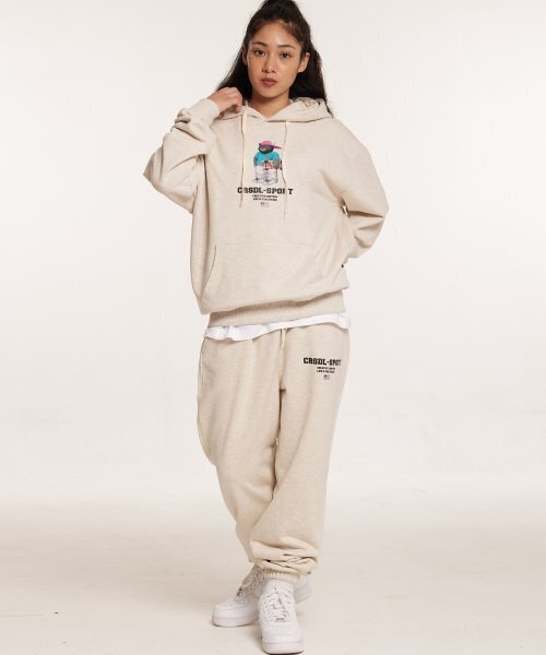 CREAM SODA LAB(クリームソーダラボ)の「シーアルエスディーエル スポーツジョガーパンツ オートミール(スウェットパンツ・レディース・その他・XL/L)」の7枚目の写真