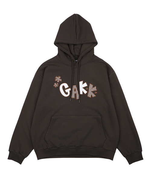 GAKKAI UNIONS(ガッカイユニオンズ)の「コンチュアリーチェックフードティーアッシュブラウン(パーカー・レディース・その他・S/M/L/XL)」の2枚目の写真