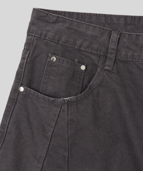 LXT（エルエックスティー）の「コットンカーブドウォッシングワイドパンツ[チャコール]（その他パンツ・レディース・その他・2XL/X-LARGE/LARGE/MEDIUM/SMALL）」の9枚目の写真
