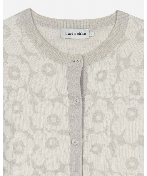 marimekko(マリメッコ)の「Arvaus Unikko /cardigan(カーディガン/ボレロ・レディース・ホワイト・LARGE/FREE/X-SMALL/SMALL/MEDIUM)」の6枚目の写真