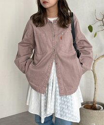 CPCM | カラーデニムビッグシャツ(シャツ/ブラウス)