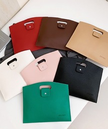 TONE SELECT GOODS（トーンセレクトグッズ）の「urbanfemine./合成皮革 PC タブレット ブリーフケース クラッチバッグ 通勤 通学 バッグ U7604（クラッチバッグ）」