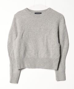 MUJI Labo 紳士 メリノウールローゲージクルーネックセーター ブラック 