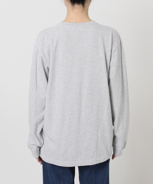 GOOD ROCK SPEED(グッドロックスピード)の「GOOD ROCK SPEED/グッドロックスピード NYC LS shirts A(Tシャツ/カットソー・レディース・ホワイト/ライトグレー・FREE)」の12枚目の写真