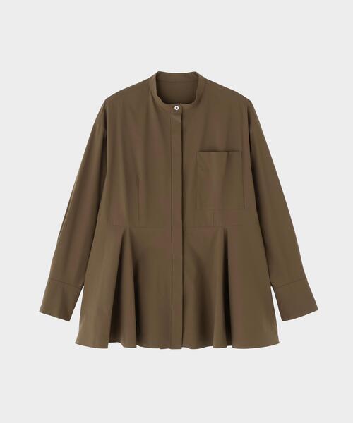 LE PHIL(ルフィル)の「◆SOLOTEXペプラムブラウス(シャツ/ブラウス・レディース・ホワイト/イエロー系その他/ネイビー/ブラウン系その他・F)」の13枚目の写真
