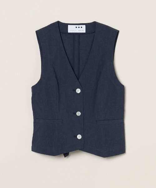 three dots（スリードッツ）の「サン ドライドクロス トップス（その他トップス・レディース・ブラック/ブラウン系その他/ベージュ/ネイビー・SMALL）」の4枚目の写真
