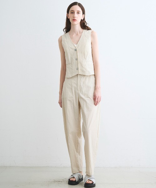 three dots（スリードッツ）の「サン ドライドクロス トップス（その他トップス・レディース・ブラック/ブラウン系その他/ベージュ/ネイビー・SMALL）」の14枚目の写真