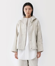 MUJI Labo（ムジラボ）の「〔MUJI Labo〕婦人　コットン　ライトキャンバス　フードブルゾン（ブルゾン）」