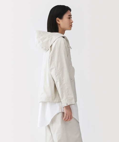 セール】〔MUJI Labo〕婦人 コットン ライトキャンバス フードブルゾン