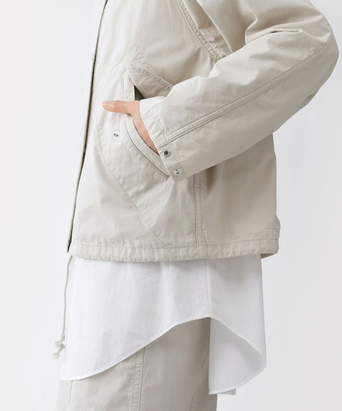 新品未使用品‼️MUJI Labo コットン フードブルゾン M ベージュ 中古・古着通販】MUJI Labo (ムジラボ) コットン ライトキャンバス