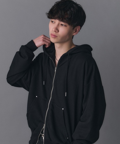 Switching Full Zip Hoodie / スイッチングフルジップパーカー メンズ