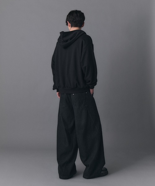 セール】Switching Full Zip Hoodie / スイッチングフルジップパーカー
