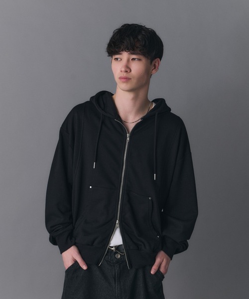 Switching Full Zip Hoodie / スイッチングフルジップパーカー メンズ