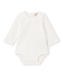 petit main | スカラップ衿ロンパース(ロンパース)