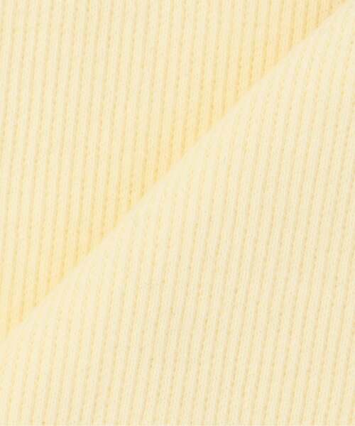 petit main（プティマイン）の「スカラップ衿ロンパース（ロンパース・キッズ・イエロー/ブラック/オフホワイト・70cm/80ｃｍ）」の8枚目の写真