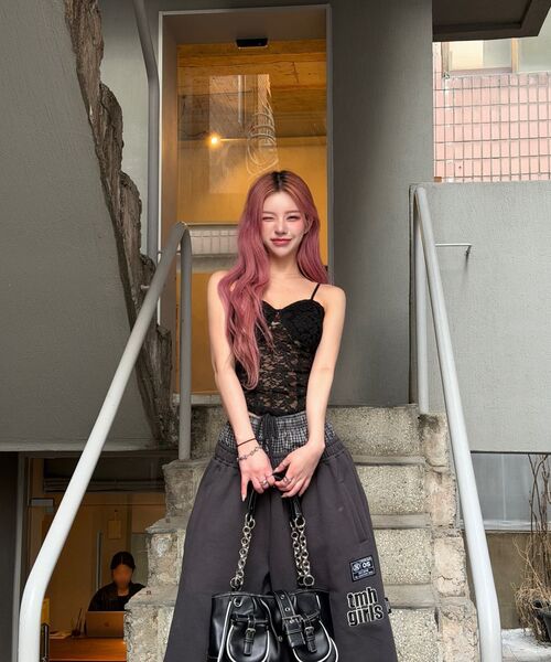 THE MYSTERIOUS HOTEL（ザミステリアスホテル）の「LACE SPAN CORSET [BLACK]（Tシャツ/カットソー・レディース・その他・FREE）」の18枚目の写真