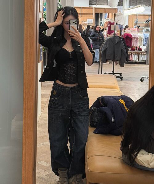THE MYSTERIOUS HOTEL（ザミステリアスホテル）の「LACE SPAN CORSET [BLACK]（Tシャツ/カットソー・レディース・その他・FREE）」の19枚目の写真