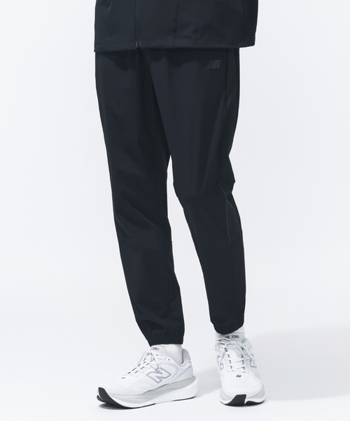 NEW BALANCE(ニューバランス)の「【別注】ニューバランス New Balance ファブリックコンビウーブンパンツ 限定コラボ(その他パンツ・メンズ・ブラック/グレー・M/L/LL/S/3L)」の2枚目の写真