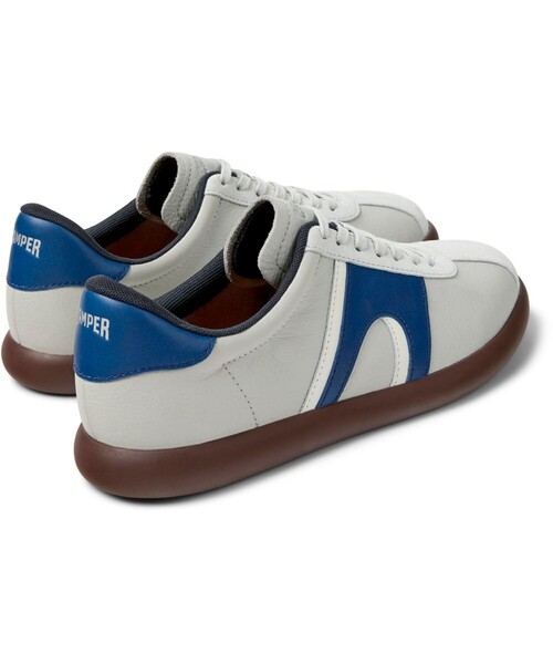 CAMPER（カンペール）の「[カンペール] PELOTAS SOLLER / レザースニーカー（スニーカー・メンズ・ライトグレー・27.0cm/27.5cm/26.0cm/25.5cm/25.0cm/28.0cm）」の3枚目の写真