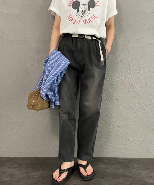 Gramicci（グラミチ）の「[GRAMICCI/グラミチ] 別注 ストレッチデニム エブリデイパンツ（デニムパンツ・メンズ・ワンウォッシュ/ライトブルー/ブラック/インディゴブルー・M/S/L/XL）」の2枚目の写真