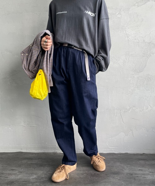 Gramicci（グラミチ）の「[GRAMICCI/グラミチ] 別注 ストレッチデニム エブリデイパンツ（デニムパンツ・メンズ・ワンウォッシュ/ライトブルー/ブラック/インディゴブルー・M/S/L/XL）」の5枚目の写真