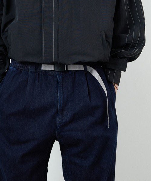 Gramicci（グラミチ）の「[GRAMICCI/グラミチ] 別注 ストレッチデニム エブリデイパンツ（デニムパンツ・メンズ・ワンウォッシュ/ライトブルー/ブラック/インディゴブルー・M/S/L/XL）」の19枚目の写真