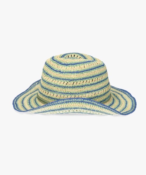 OVERRIDE（オーバーライド）の「OVERRIDE  PAPER BO CROCHET HAT / オーバーライド（ハット・レディース・ブラウン/ライトグリーン・58cm）」の19枚目の写真