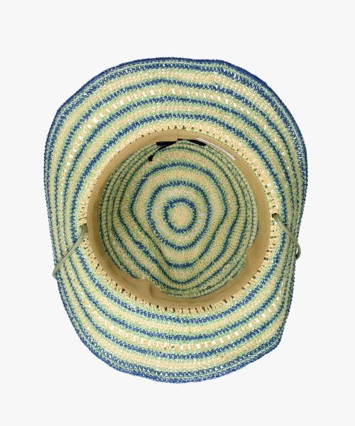 OVERRIDE（オーバーライド）の「OVERRIDE  PAPER BO CROCHET HAT / オーバーライド（ハット・レディース・ブラウン/ライトグリーン・58cm）」の20枚目の写真
