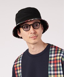 Arnold Palmer（アーノルドパーマー）の「コットンツイル チェックリム シェア ハット（ハット）」