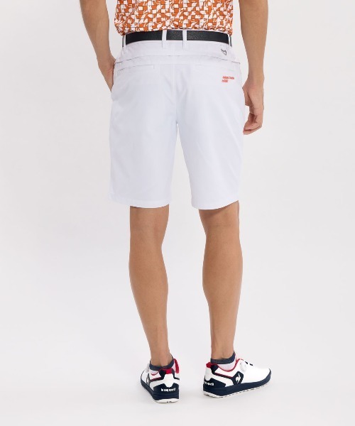 le coq sportif GOLF（ルコックスポルティフゴルフ）の「防汚サンスクリーンショートパンツ（その他パンツ・メンズ・ホワイト/ブルー/ネイビー/グレー・XL/L/M/3L）」の5枚目の写真
