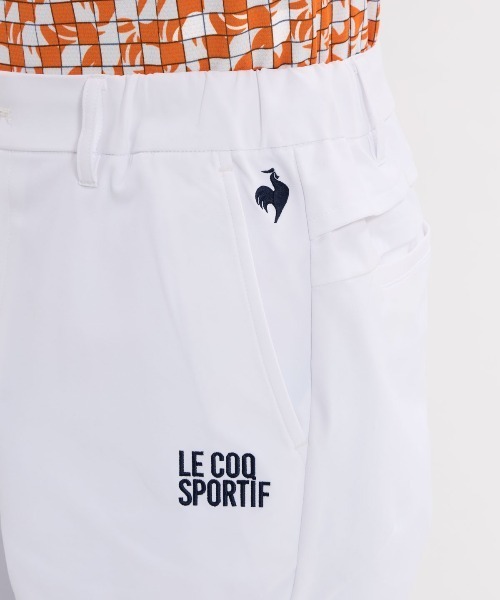 le coq sportif GOLF（ルコックスポルティフゴルフ）の「防汚サンスクリーンショートパンツ（その他パンツ・メンズ・ホワイト/ブルー/ネイビー/グレー・XL/L/M/3L）」の9枚目の写真