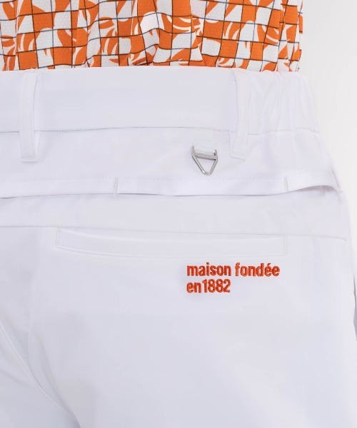 le coq sportif GOLF（ルコックスポルティフゴルフ）の「防汚サンスクリーンショートパンツ（その他パンツ・メンズ・ホワイト/ブルー/ネイビー/グレー・XL/L/M/3L）」の11枚目の写真