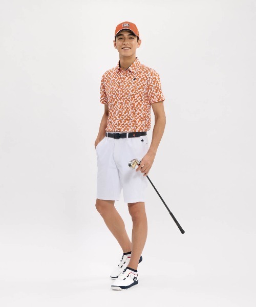le coq sportif GOLF（ルコックスポルティフゴルフ）の「防汚サンスクリーンショートパンツ（その他パンツ・メンズ・ホワイト/ブルー/ネイビー/グレー・XL/L/M/3L）」の13枚目の写真