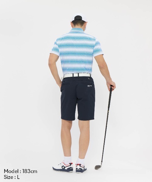 le coq sportif GOLF（ルコックスポルティフゴルフ）の「防汚サンスクリーンショートパンツ（その他パンツ・メンズ・ホワイト/ブルー/ネイビー/グレー・XL/L/M/3L）」の18枚目の写真
