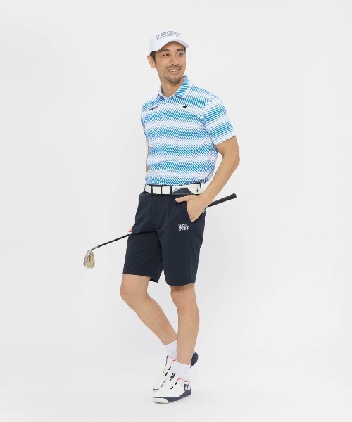le coq sportif GOLF（ルコックスポルティフゴルフ）の「防汚サンスクリーンショートパンツ（その他パンツ・メンズ・ホワイト/ブルー/ネイビー/グレー・XL/L/M/3L）」の19枚目の写真