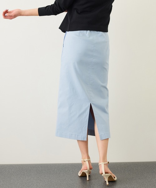 ROPE'（ロペ）の「[美人スカート]ハイストレッチポケット付きタイトスカート（スカート・レディース・サックスブルー/ダークブラウン/ラベンダー/ネイビー・36/38）」の13枚目の写真